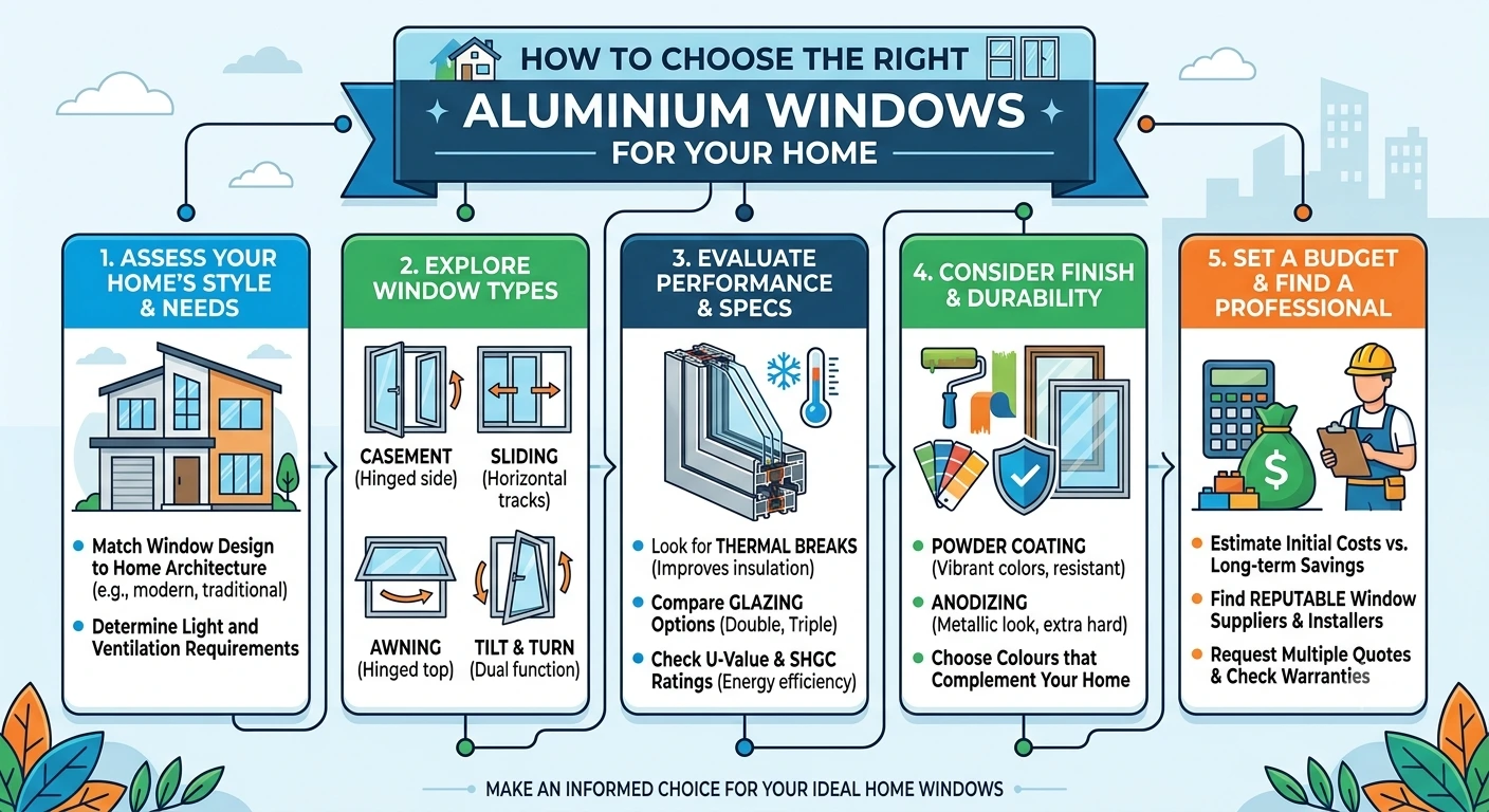 How to Choose the Right Aluminium Windows for Your Home